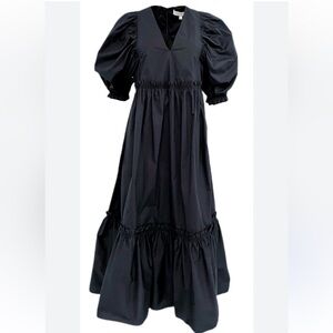 HUNTER BELL Palmer Dress in Navy